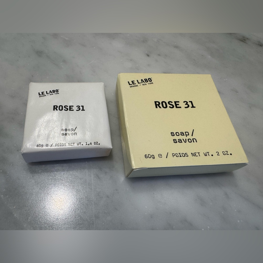 Le Labo Rose 31 Soap Set - NEW